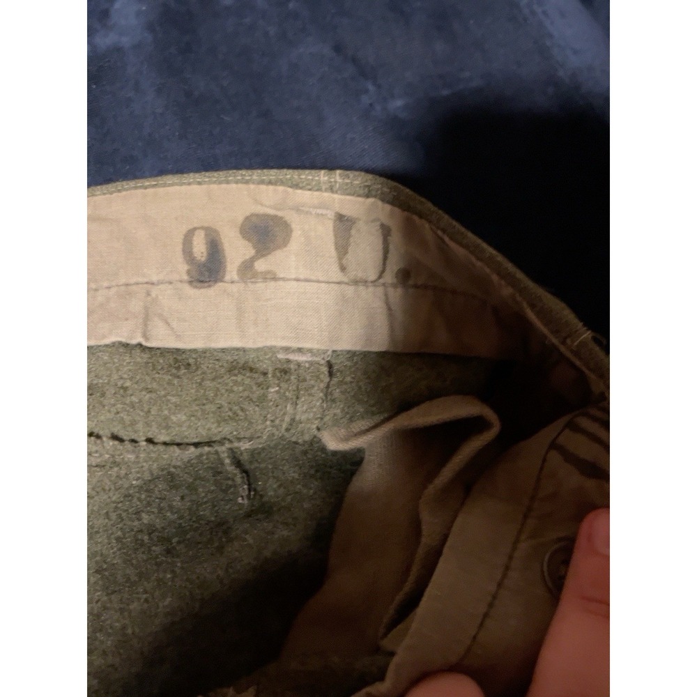 1960 Vintage West German Wool Field Uniform Jacket Pants Bundeswehr Filzlaus - Picture 5 of 5
